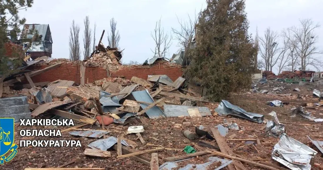 Фото: Харківська обласна прокуратура. Ракетного удару по селу Вільхуватка Куп'янського району завдав ворог на порталі Gromada Group