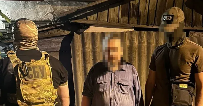 Фото - телеграм / СБУ У Харкові затримали священника УПЦ (МП) та залізничника, які працювали на росіян на порталі Gromada Group