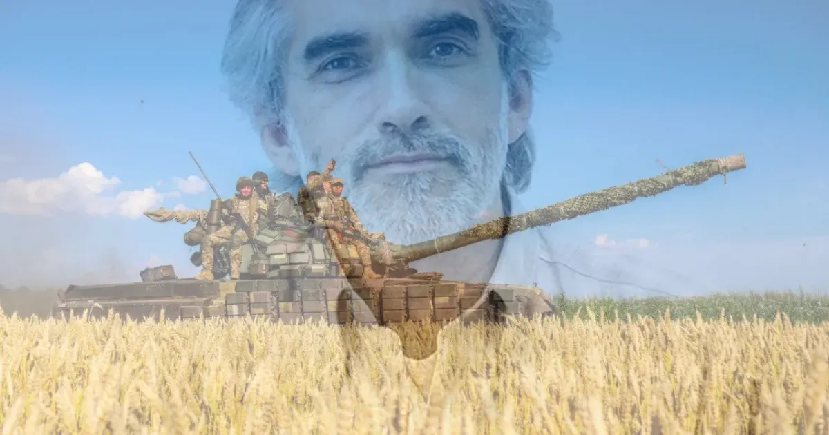 Колаж Олени Зеленіної. Історик Ярослав Грицак про національну травму, сім хвиль геноциду, хто і чому програє, а також про головний український ресурс у війні на виснаження... на порталі Gromada Group
