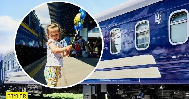 Колаж STYLER «Укрзалізниця» відкриває продаж квитків у дитячий вагон: це вперше в історії країни на порталі Gromada Group