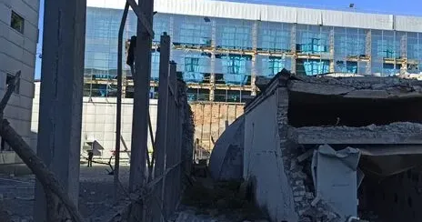 Фото: Володимир Тимошко / Facebook Понад 60 об’єктів зруйновано російськими окупантами протягом доби в Харківській області, серед них – великий спорткомплекс