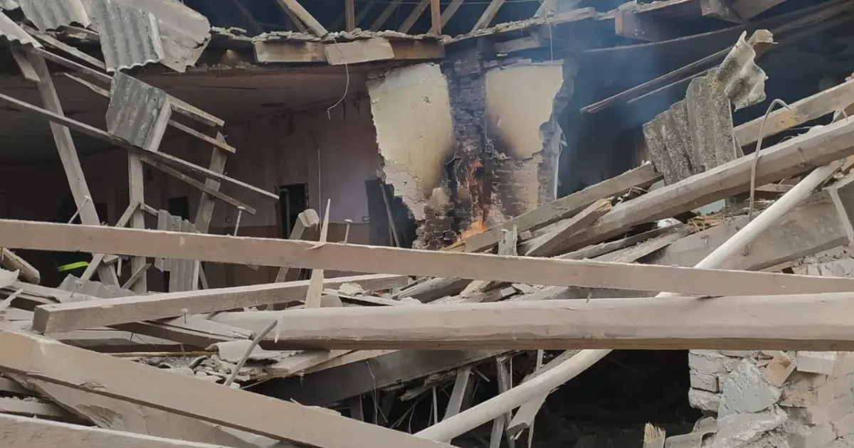 Фото: Поліція Харківщини (telegram) Ворог обстріляв Великий Бурлук, Подоли, Петропавлівку, Вовчанськ на порталі Gromada Group