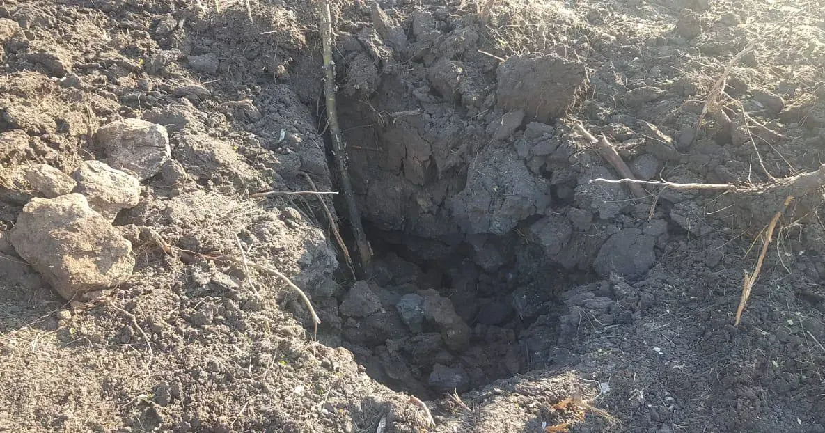 Світлина з Телеграм-каналу Олександра Гололобова До Малоданилівської громади знову прилетіло на порталі Gromada Group