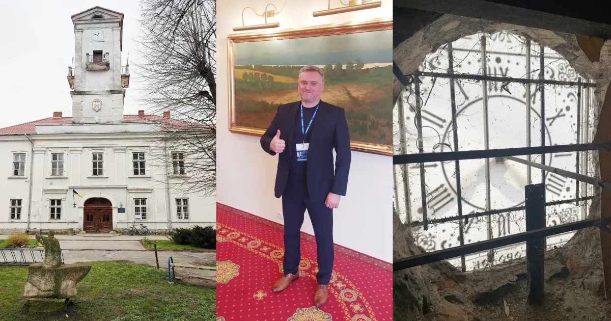 Фотоколаж Олени Зеленіної. Фотоколаж Олени Зеленіної. Городоцька громада на Львівщині під час війни: квартири для ВПО, корейський проєкт та допомога ЗСУ на порталі Gromada Group