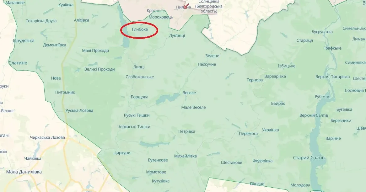 Фото - телеграм/"Гострі картузи " "Гострі картузи ": На Харківщині Сили оборони відійшли з кількох позицій на порталі Gromada Group