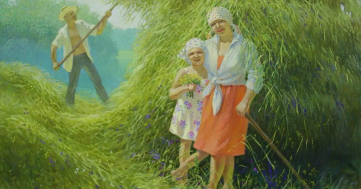 Картина Ніни Вербук з виставки «Шлях». Харківський художній музей, 2021 рік Художниця з Книги рекордів Харкова Ніна Вербук відзначила ювілей на порталі Gromada Group