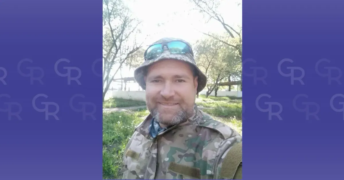 Олександр Кухарчук. Фото - фейсбук Триває збір підписів під петицією про присвоєння звання Героя України загиблому зміївчанину Олександру Кухарчуку на порталі Gromada Group