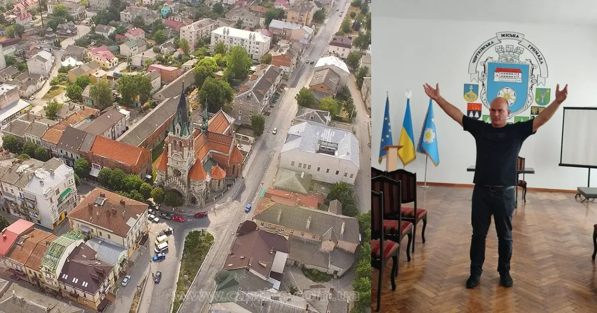 Колаж Олени Зеленіної. Як у малому місті Чорткові вирішують великі проблеми? Харизматичний мер і розвиток громади в умовах дефіциту бюджету на порталі Gromada Group