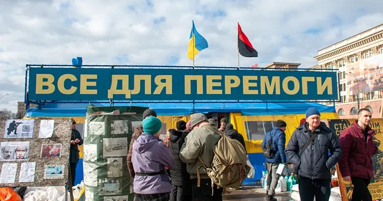 Фото: Харків, майдан Свободи. Все для Перемоги. Як вижити харківському бізнесу в умовах війни? на порталі Gromada Group