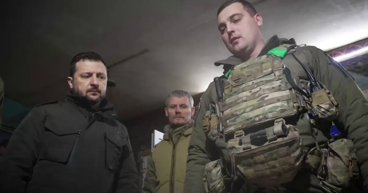 Зеленський сьогодні відвідав Харківщину. Фото - скриншот Зеленський сьогодні відвідав Харківщину на порталі Gromada Group