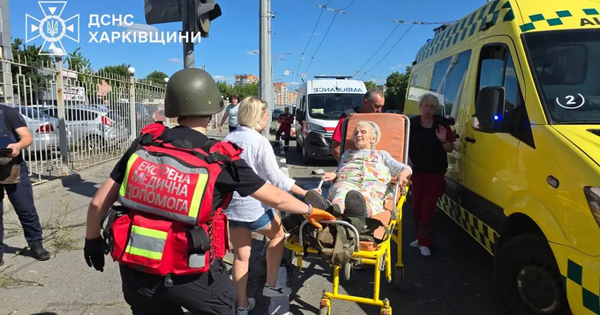 Світлина ДСНС На місцях влучань у Харкові працювали понад 250 рятувальників та поліціянтів на порталі Gromada Group
