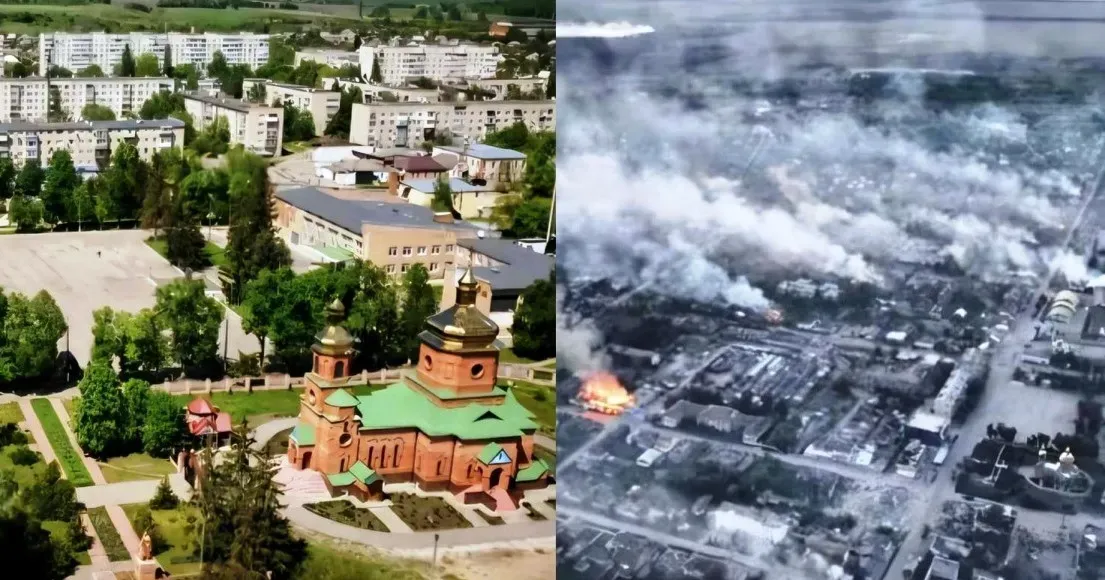 Вовчанськ. Колаж Олени Зеленіної. Вовчанськ. Колаж Олени Зеленіної..Одного разу у Вовчанську... на порталі Gromada Group