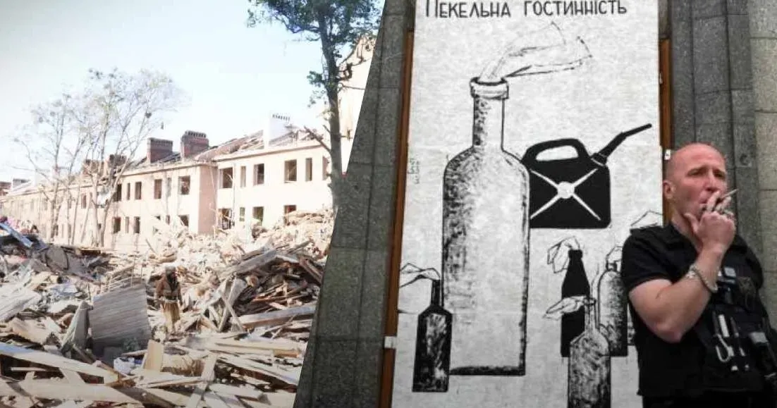 Відомий вуличний художник Гамлет Зіньківський, який раніше пішов у Тероборону, знов повернувся до творчості. Роботи митця, якого називають харківським Бенксі, прикрашають понівечений російськими ракетами Харків.