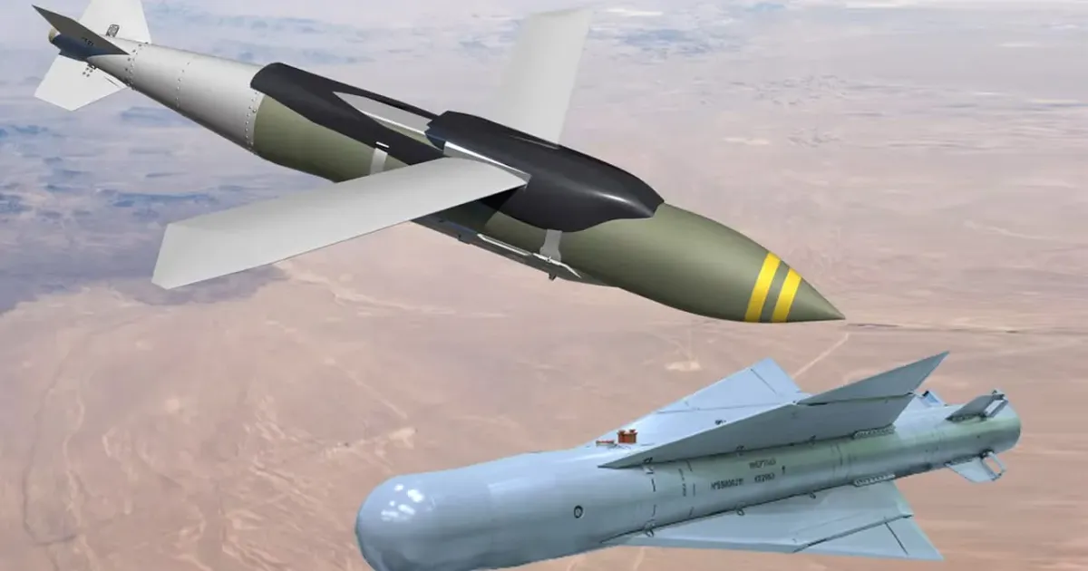 JDAM-ER проти УПАБ-1500Б-Э. Колаж АрміяInform російські бомби «з крилами». Яким озброєнням їх ефективно знищувати? на порталі Gromada Group