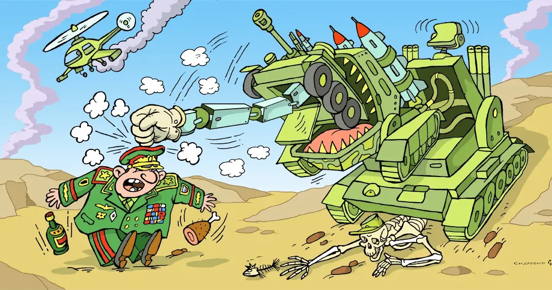 Кулак. Карикатура Олександра Сидоренка. Драма Харкова. Що важливіше - стратегія чи озброєння? Що грає на нашу користь? І про виживання... Степан Гавриш прокоментував натяки Путіна про «перемир'я»... на порталі Gromada Group