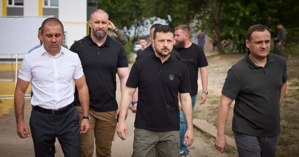 Фото Дергачівської МВА Про це президент написав на власні сторінці у фейсбуці.