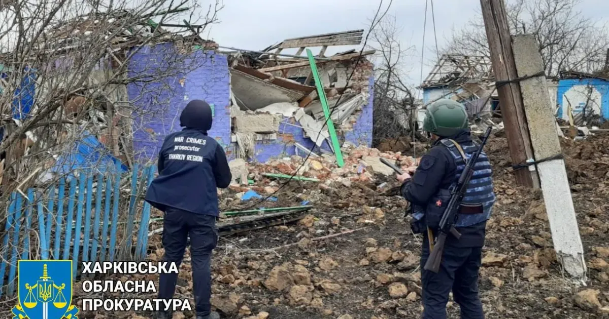 Джерело: Харківська обласна прокуратура Прокурори показали наслідки авіаударів 29 березня на порталі Gromada Group