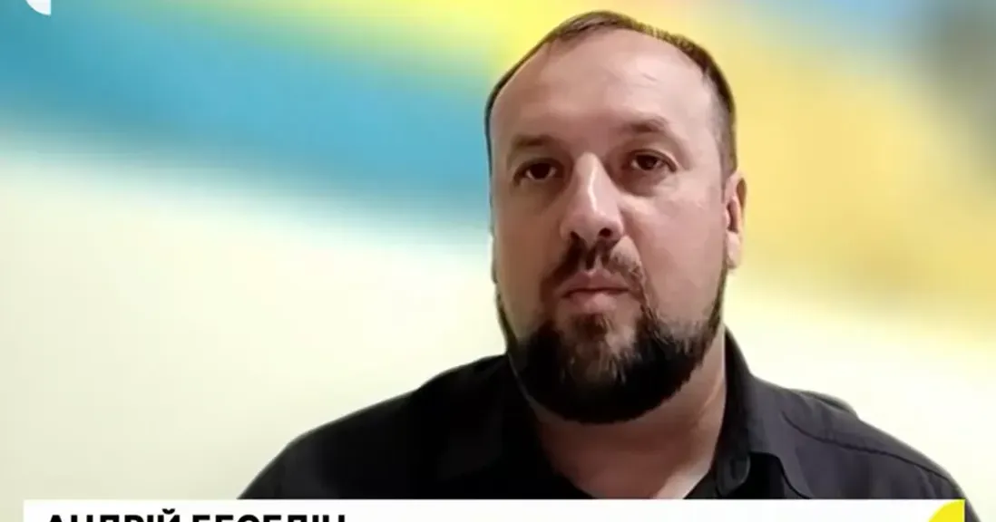 Скриншот з відео Першого національного Куп'янську громаду ворог почав частіше обстрілювати з fpv-дронів — Андрій Беседін на порталі Gromada Group